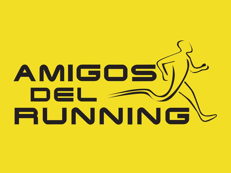 Creación del logotipo de Amigos del Running, un club de triatlón.