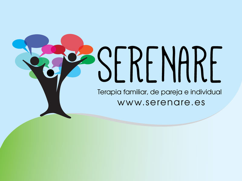 Creación del logotipo de Serenare, un gabinete situado en Zaragoza, formado por dos psicólogas.